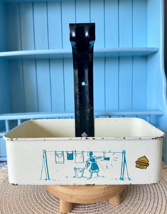 Vintage Brabantia Peg Holder w/ Soap & Talc