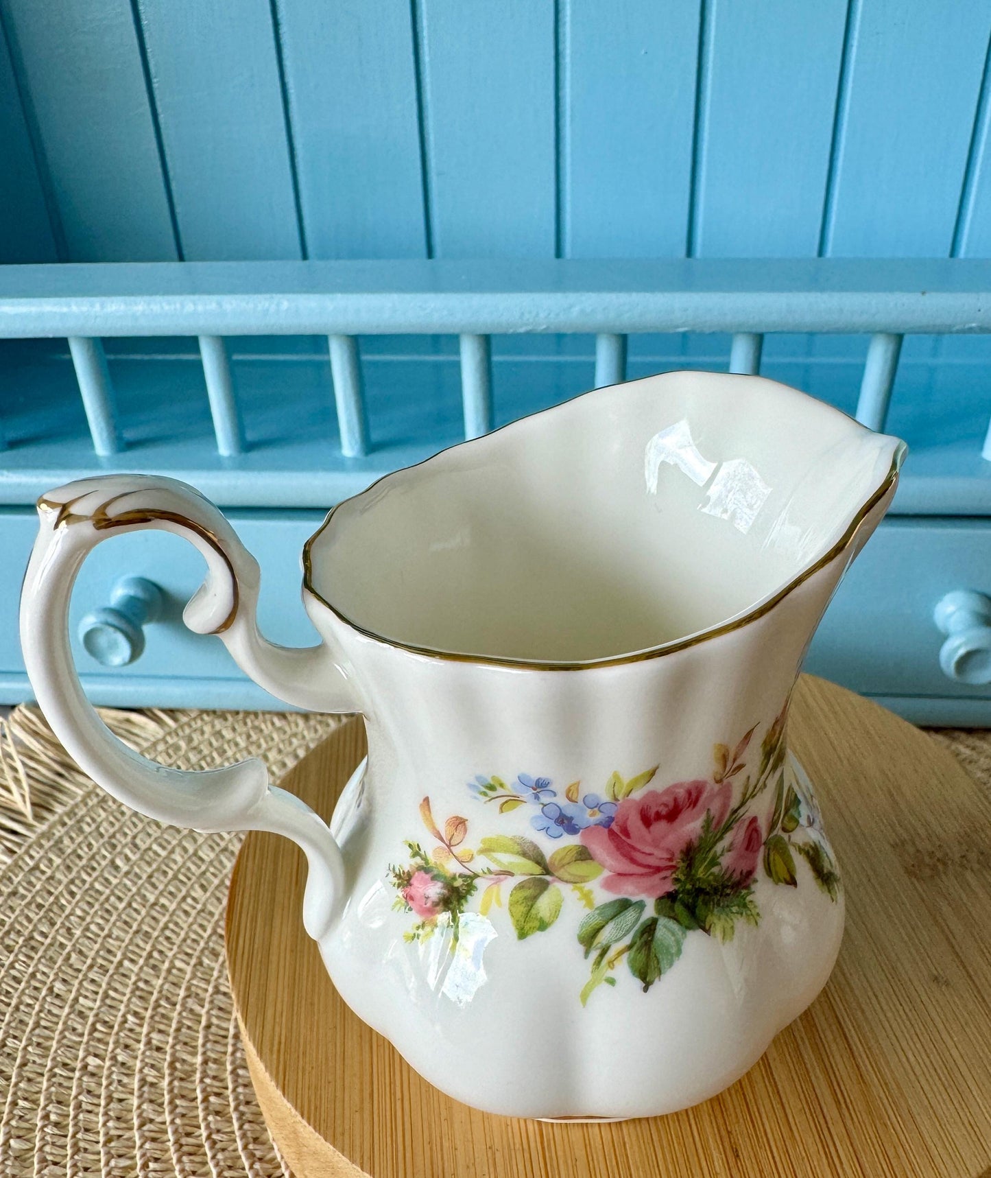 Vintage Royal Albert "Moss Rose" Creamer