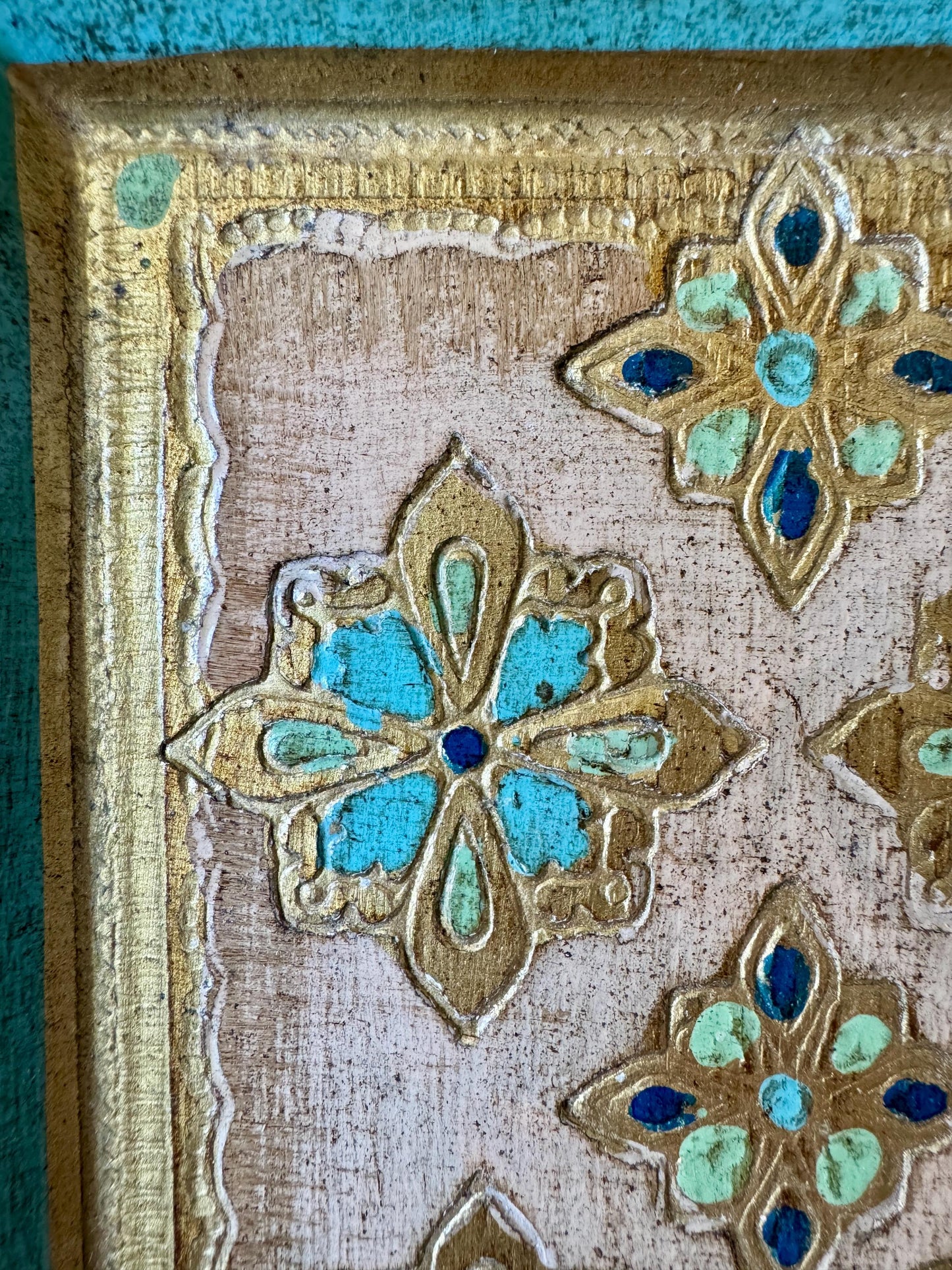 Vintage MASI Italian Gilt Tray