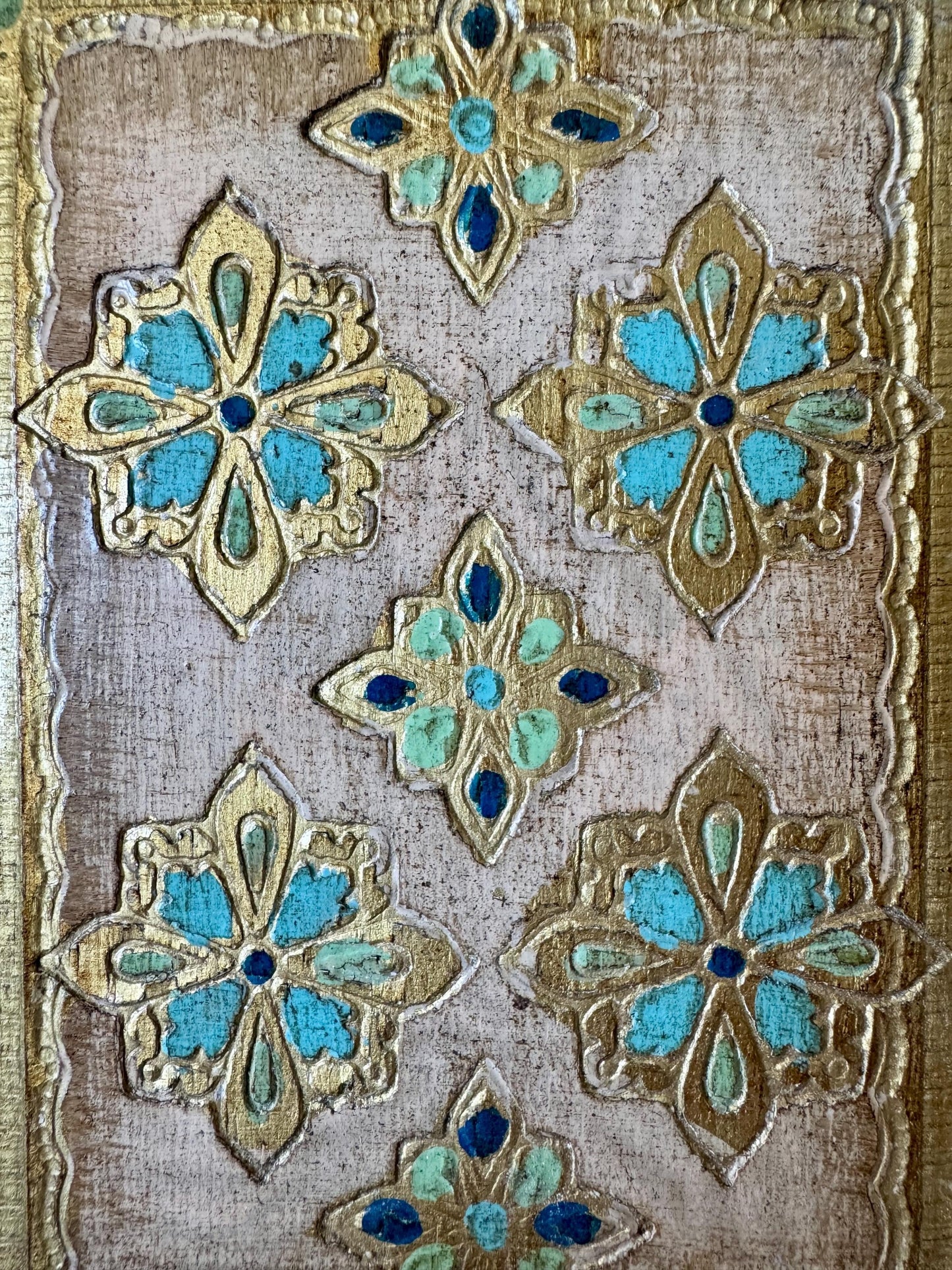 Vintage MASI Italian Gilt Tray