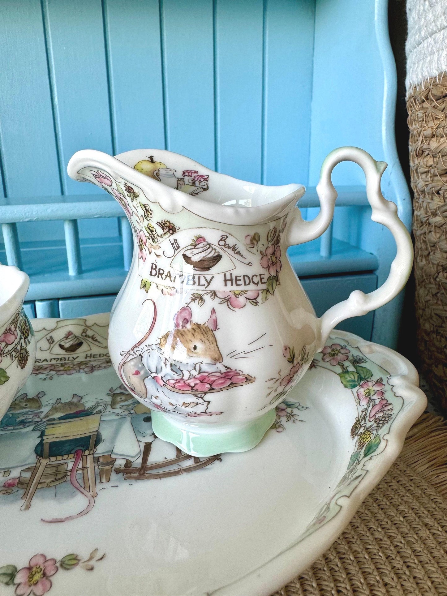 Hard to Find Vintage Royal Doulton 'Tea Service' Serving Pla