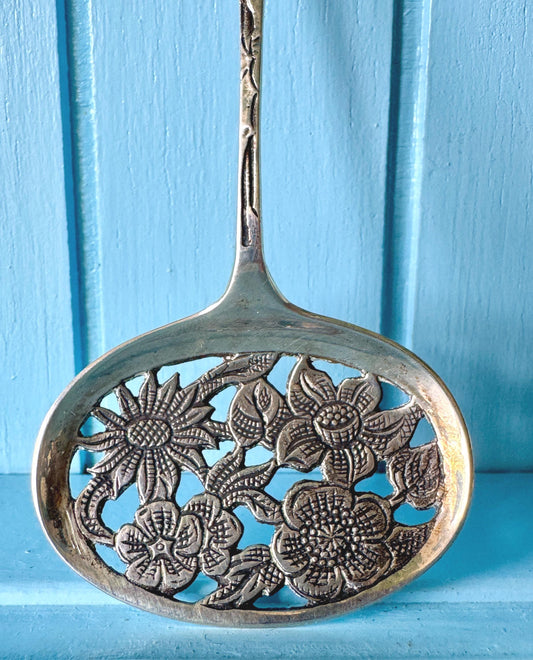 Antique Silver Sugar Spoon
