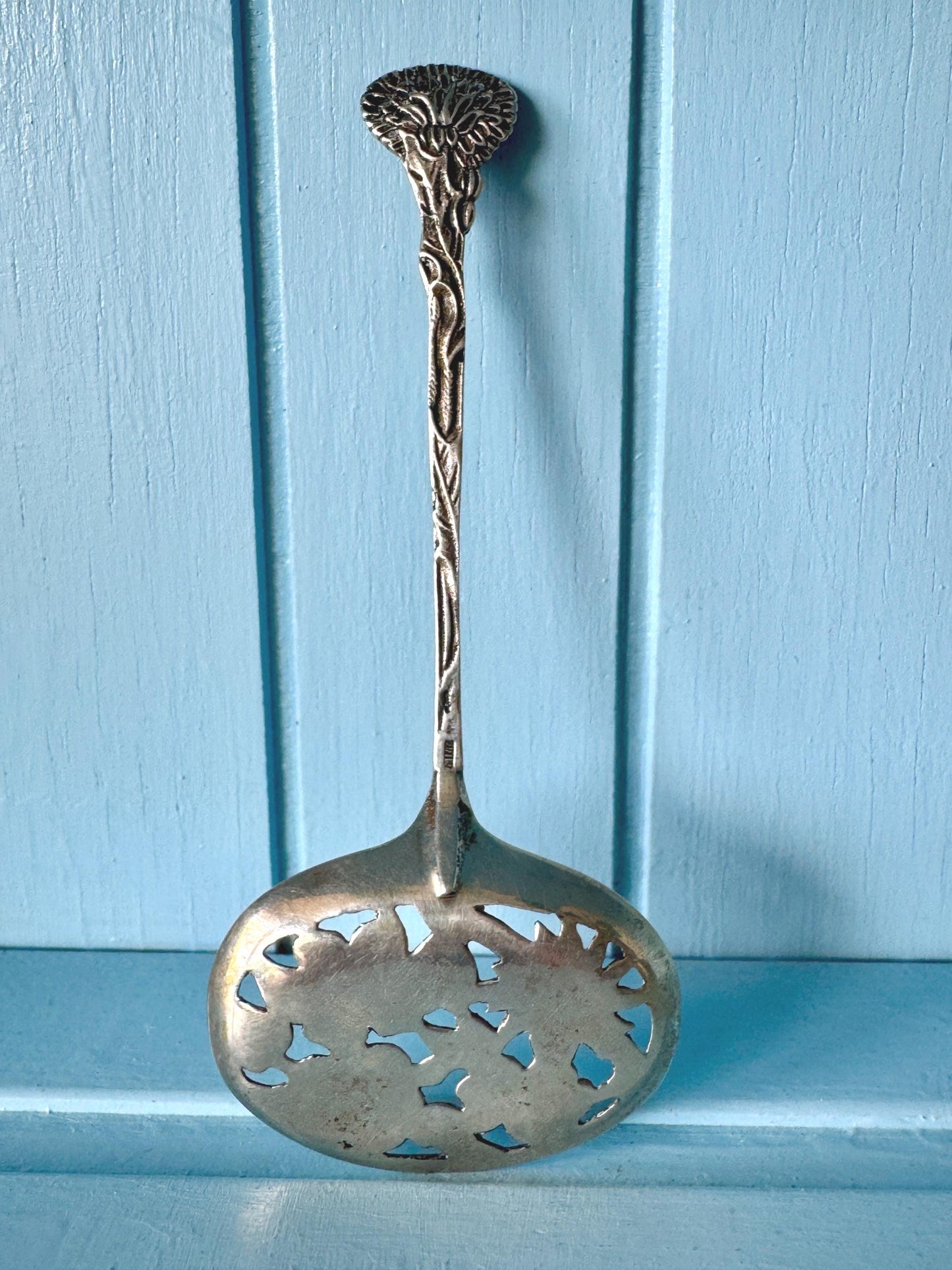 Antique Silver Sugar Spoon