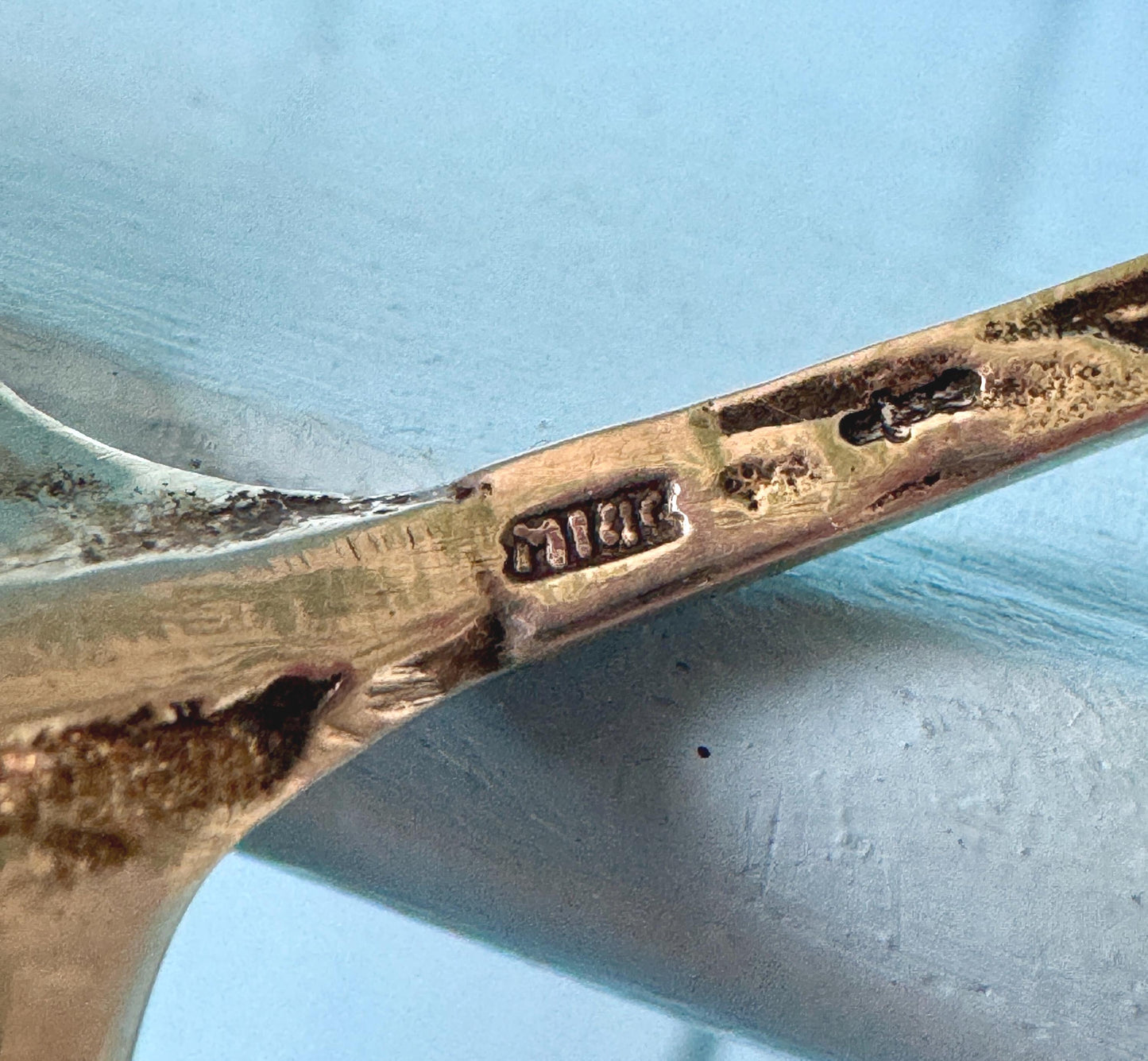 Antique Silver Sugar Spoon