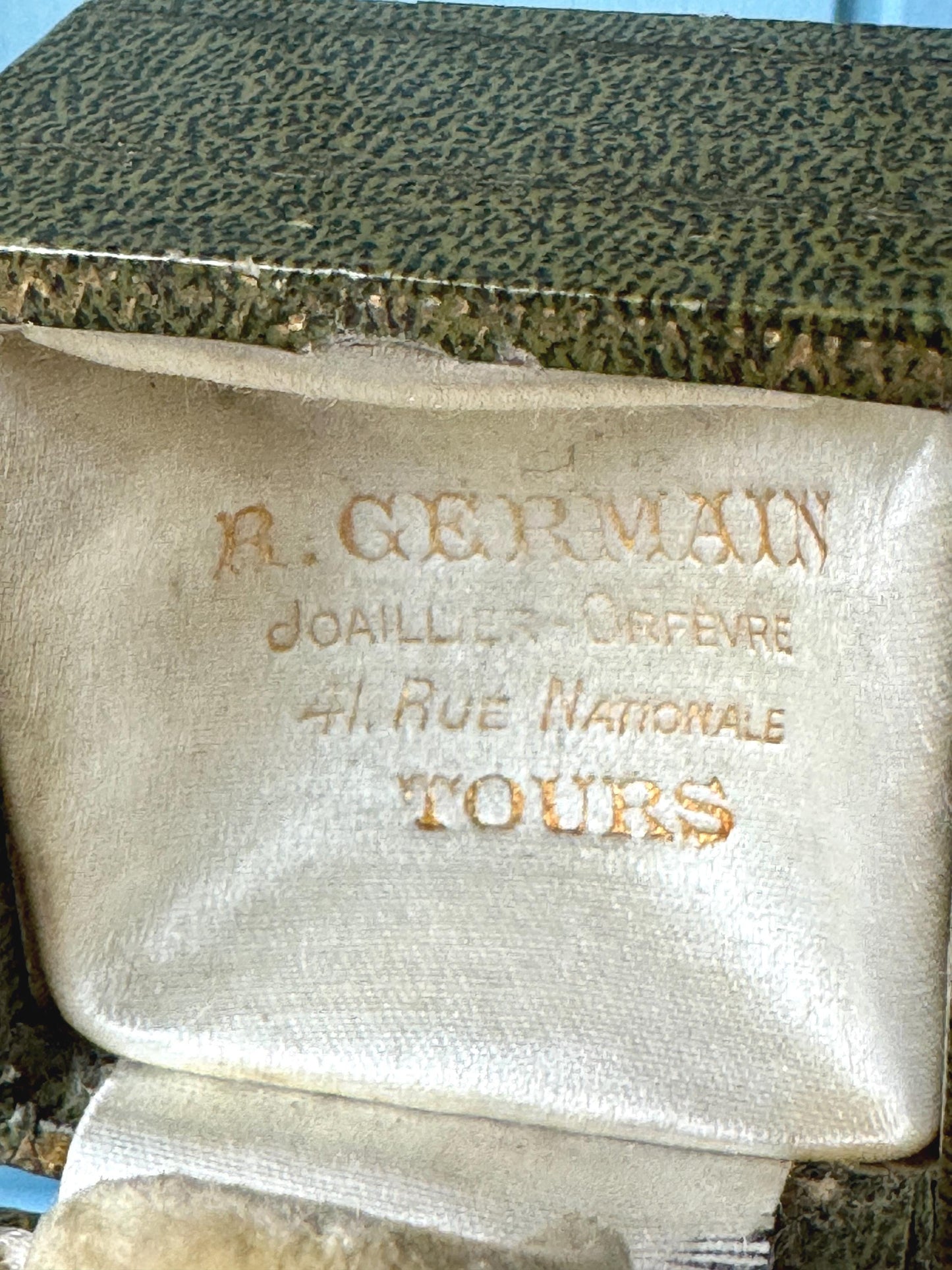 Antique French Ring Box