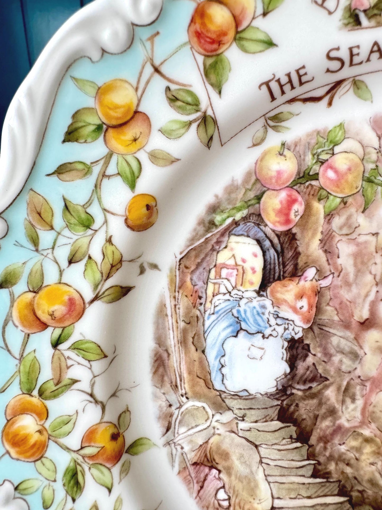 Vintage Royal Doulton "Brambly Hedge" The Search Party Plate