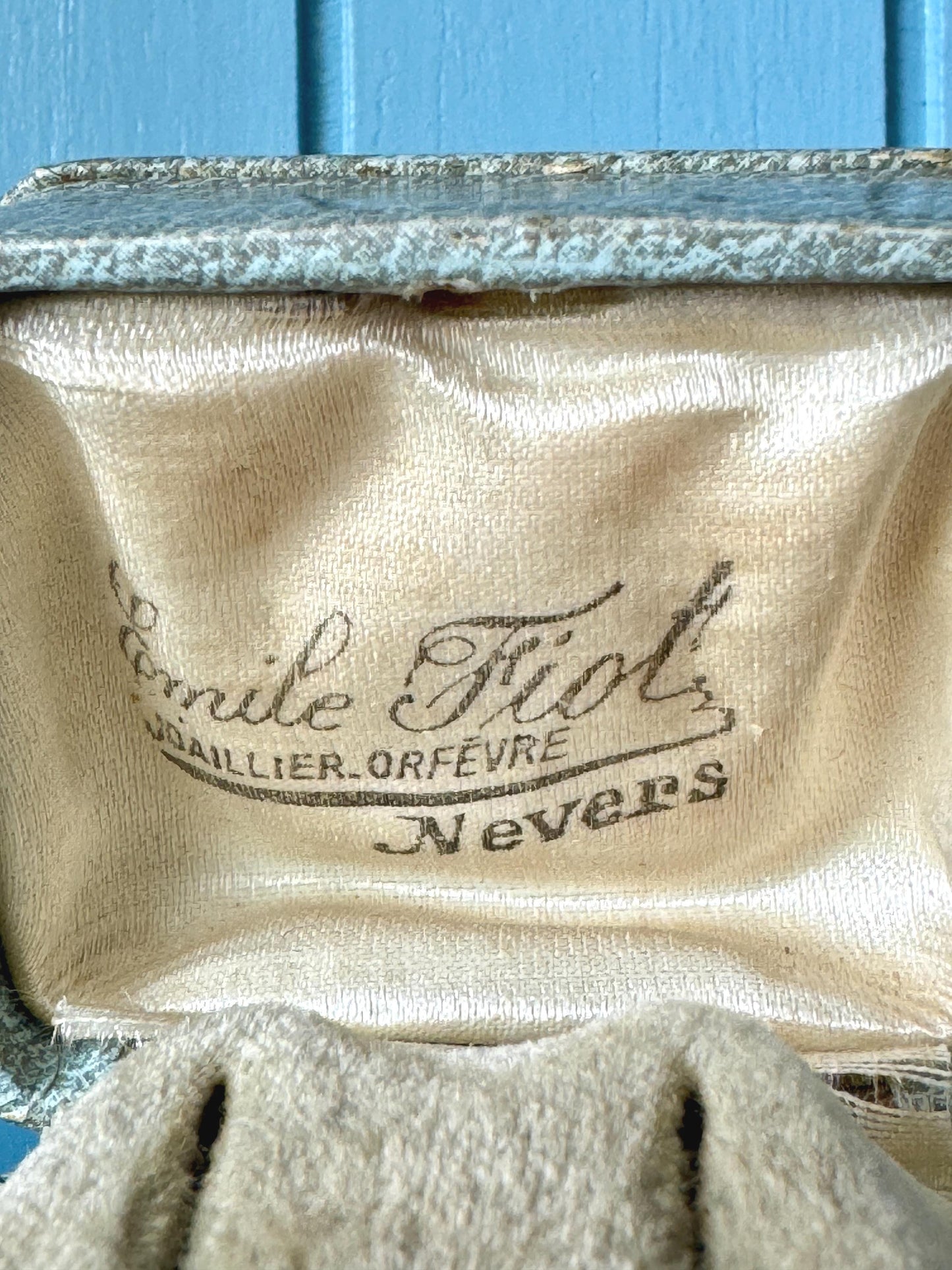 Petit Vintage French Jewelry Box