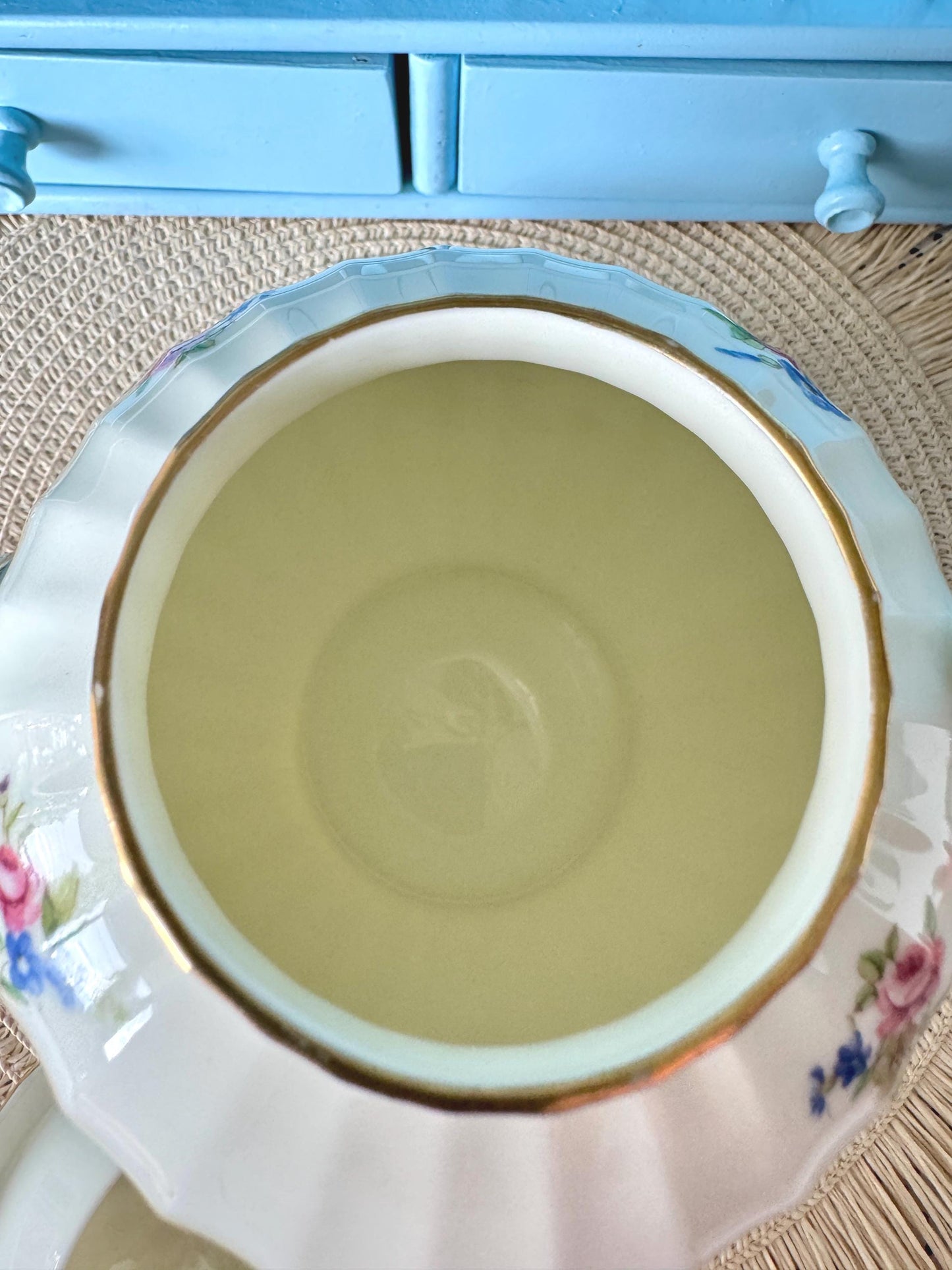 Vintage Small Royal Worcester Roanoke Teapot