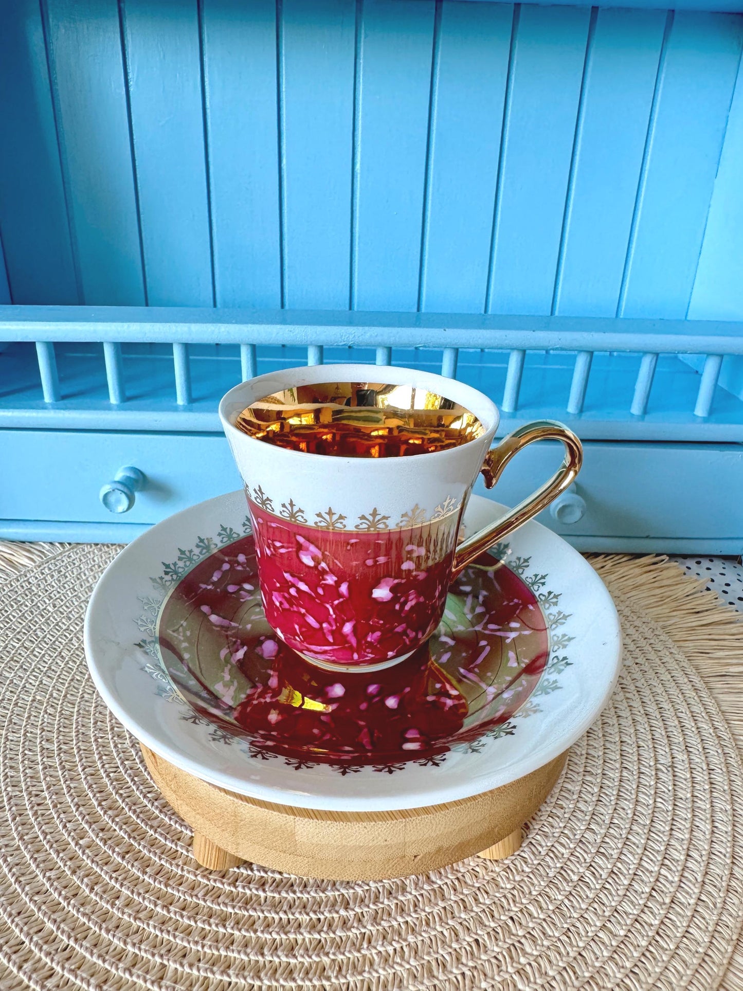Vintage J. S. Kočer (JSK) Porcelain Teacup