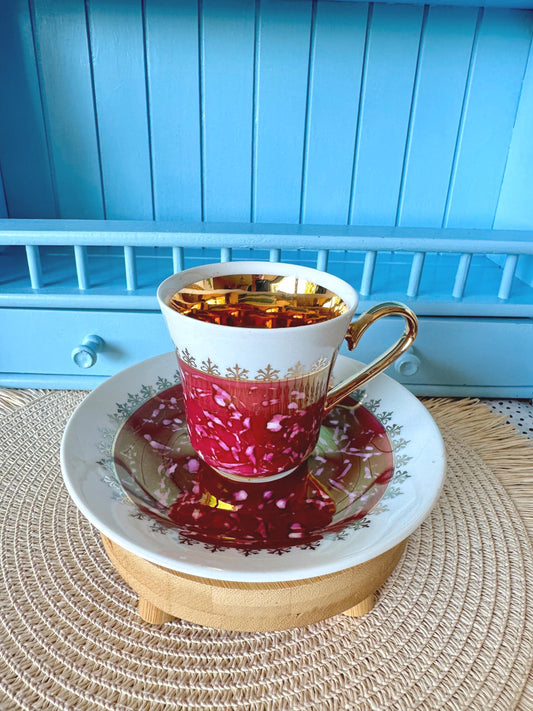 Vintage J. S. Kočer (JSK) Porcelain Teacup