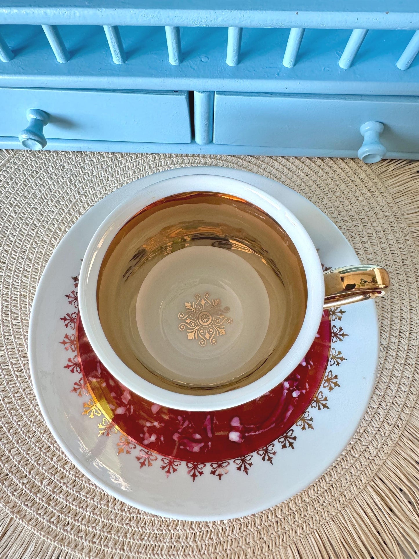 Vintage J. S. Kočer (JSK) Porcelain Teacup