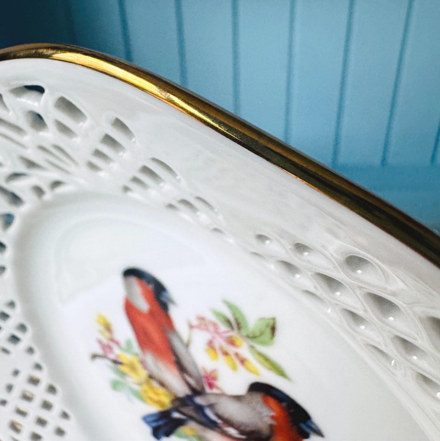 Vintage Schumann Arzberg Bullfinch Plate