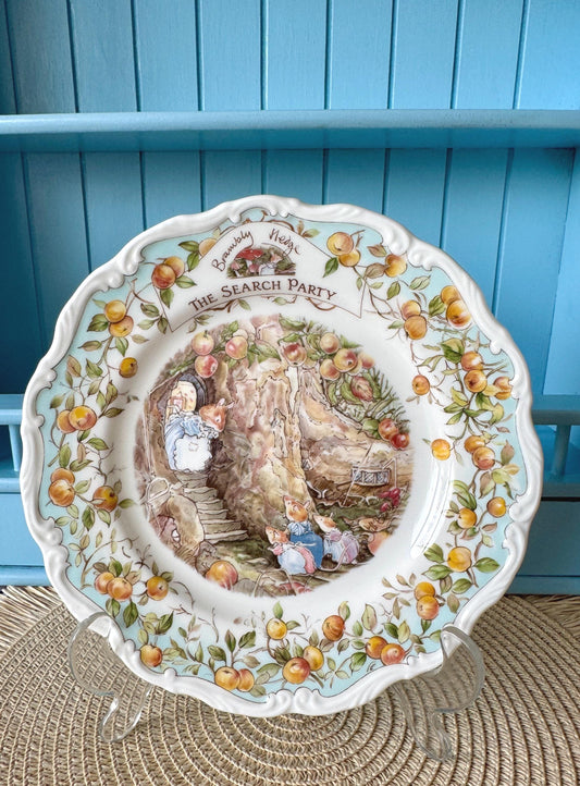 Vintage Royal Doulton "Brambly Hedge" The Search Party Plate