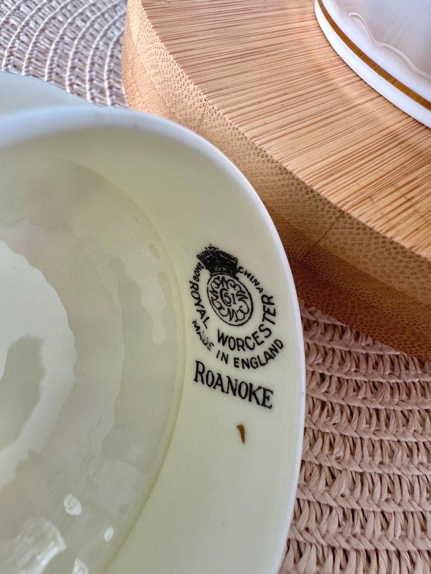 Vintage Small Royal Worcester Roanoke Teapot