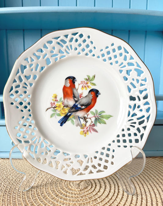Vintage Schumann Arzberg Bullfinch Plate