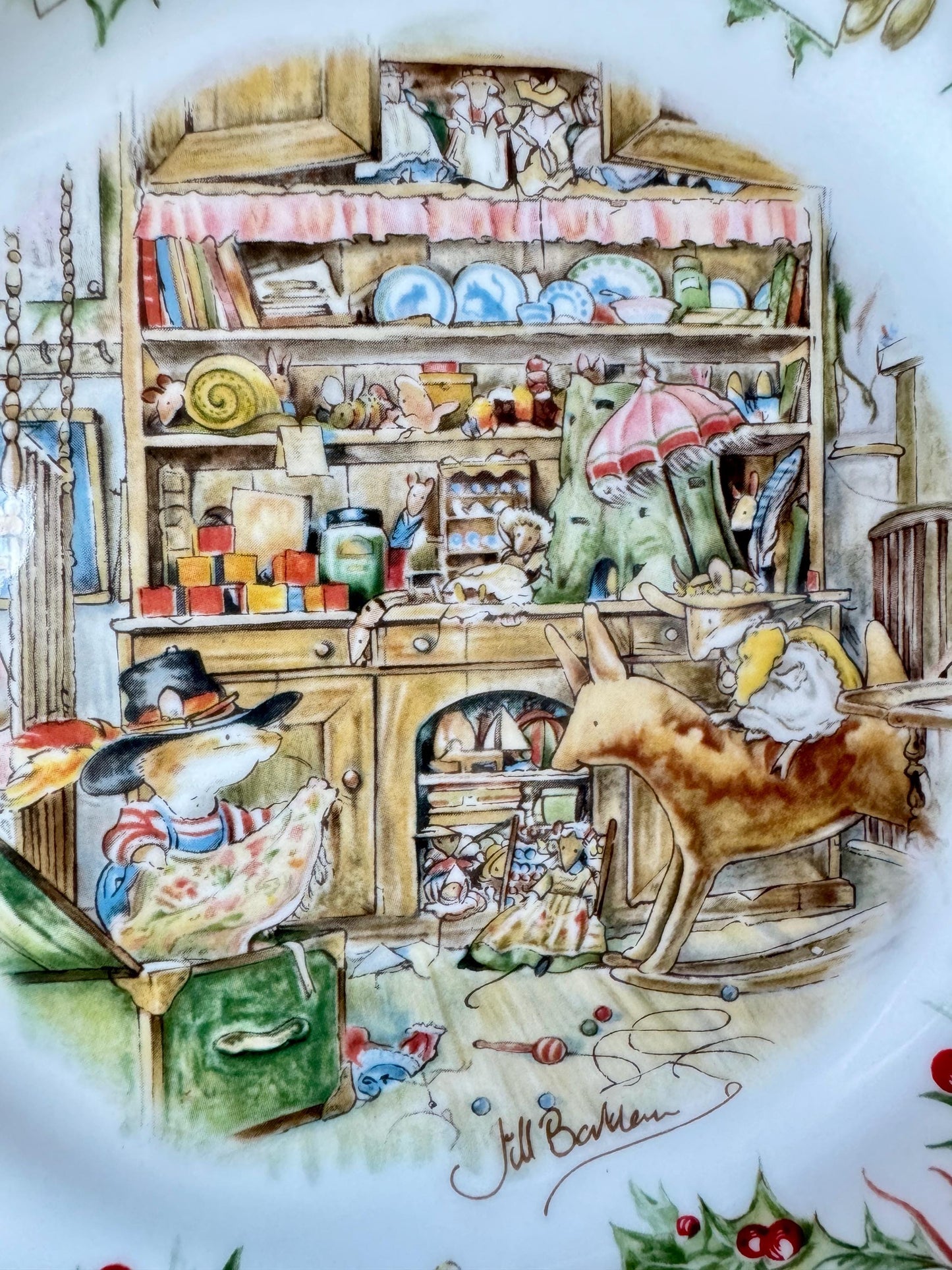 Vintage Royal Doulton "Brambly Hedge" Candlelight Supper Pla