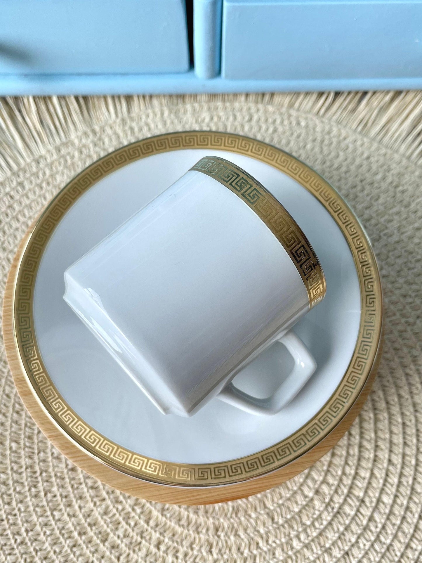 Vintage Heavy Gold Winterling Marktleuthen Bavaria TeaCup &