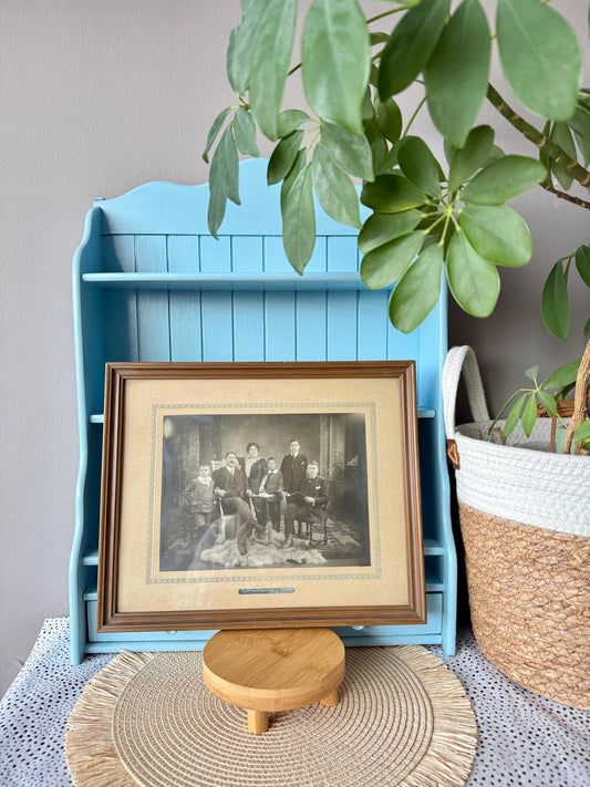 Antique Dutch Family Portrait c.1900–1915 | Framed Studio Ph