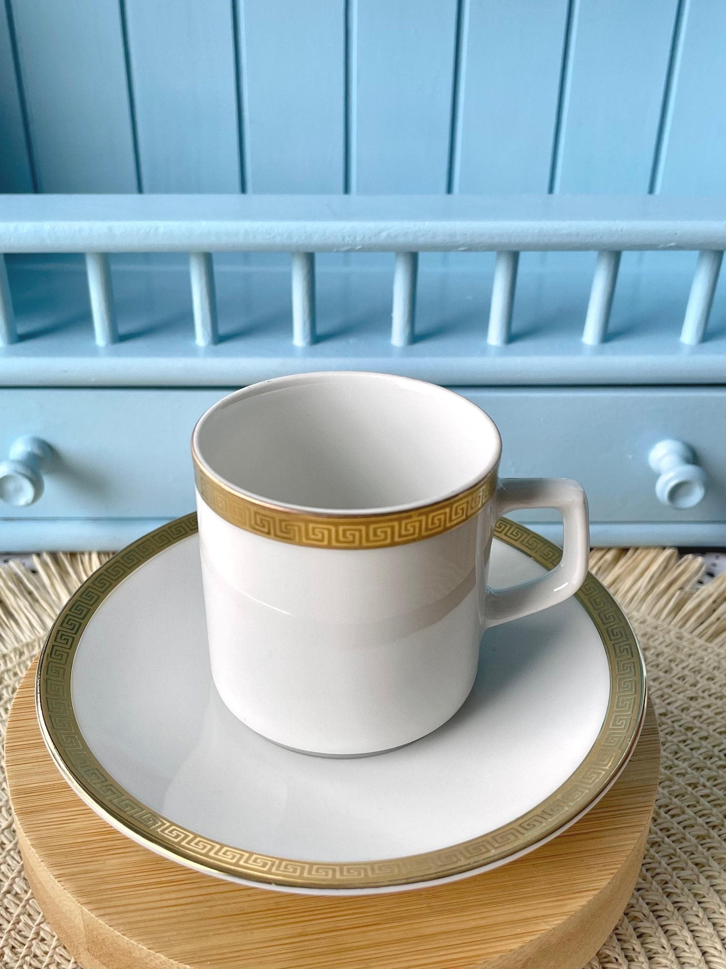 Vintage Heavy Gold Winterling Marktleuthen Bavaria TeaCup &